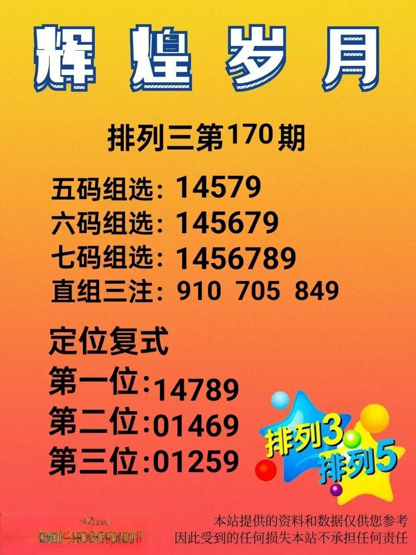 6.29排列三名家分享
