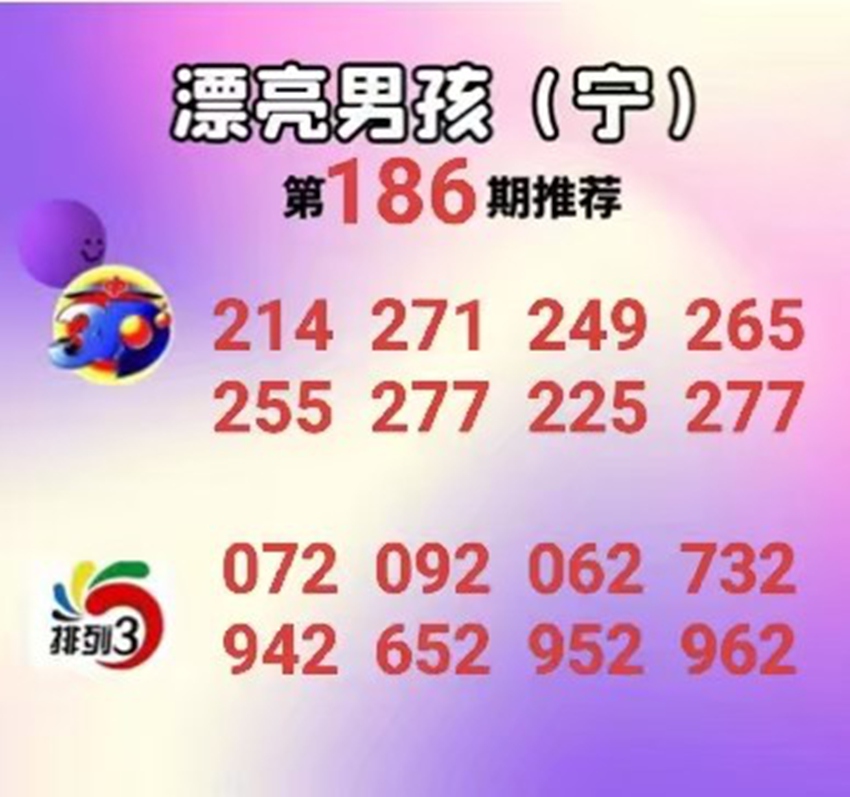 7.15排列三名家分享