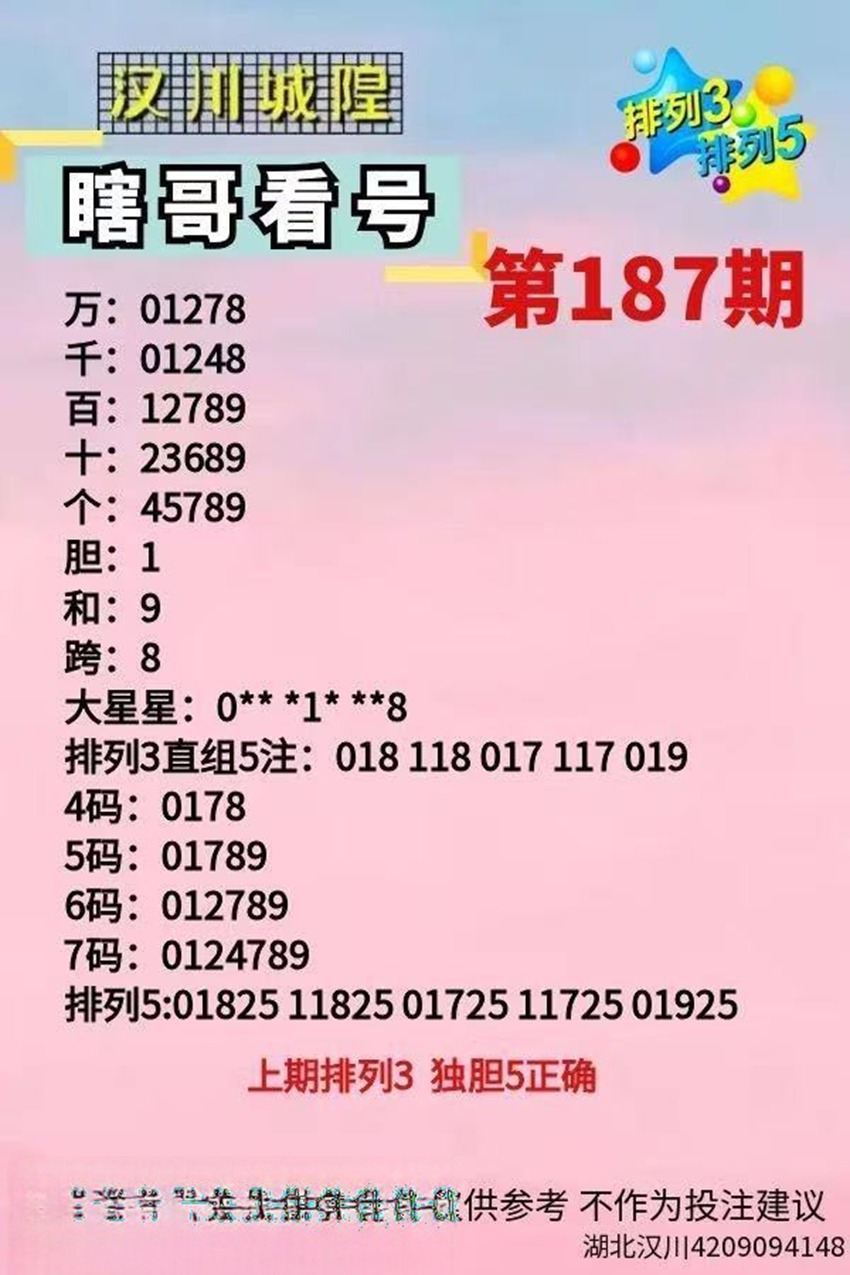 7.16排列三名家分享
