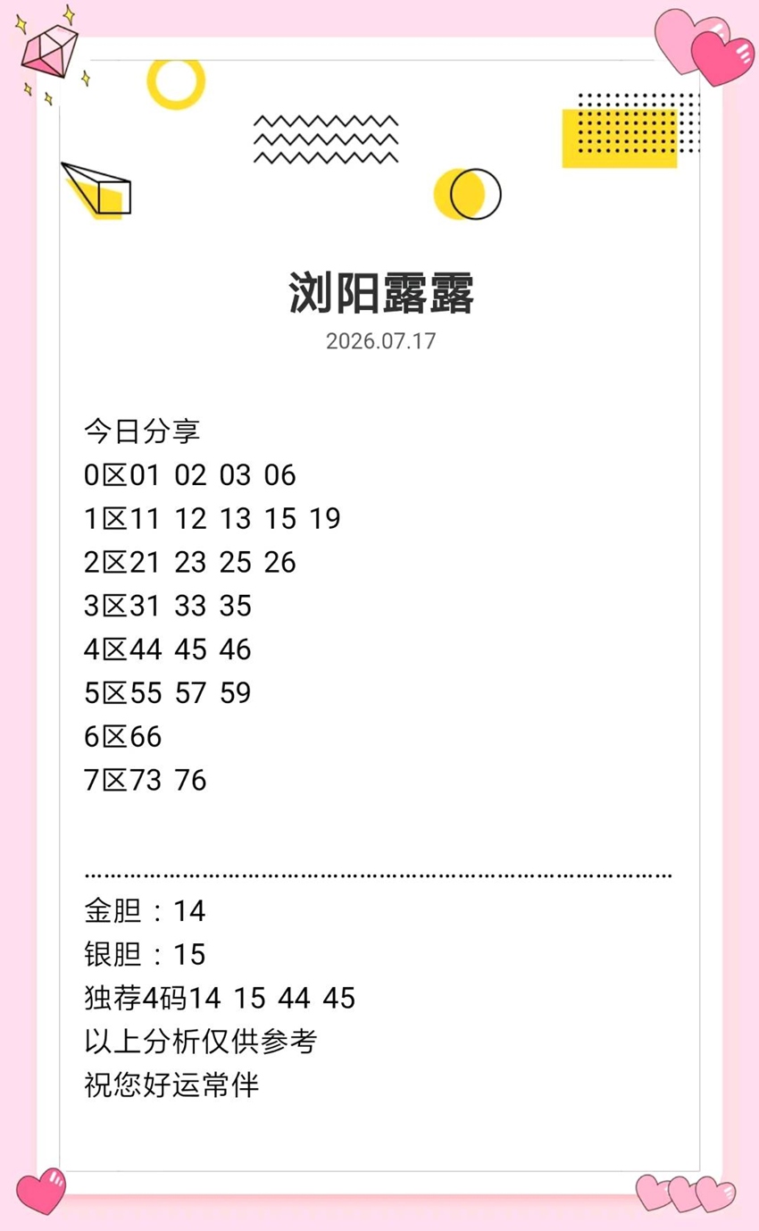 7.18快乐8名家分享