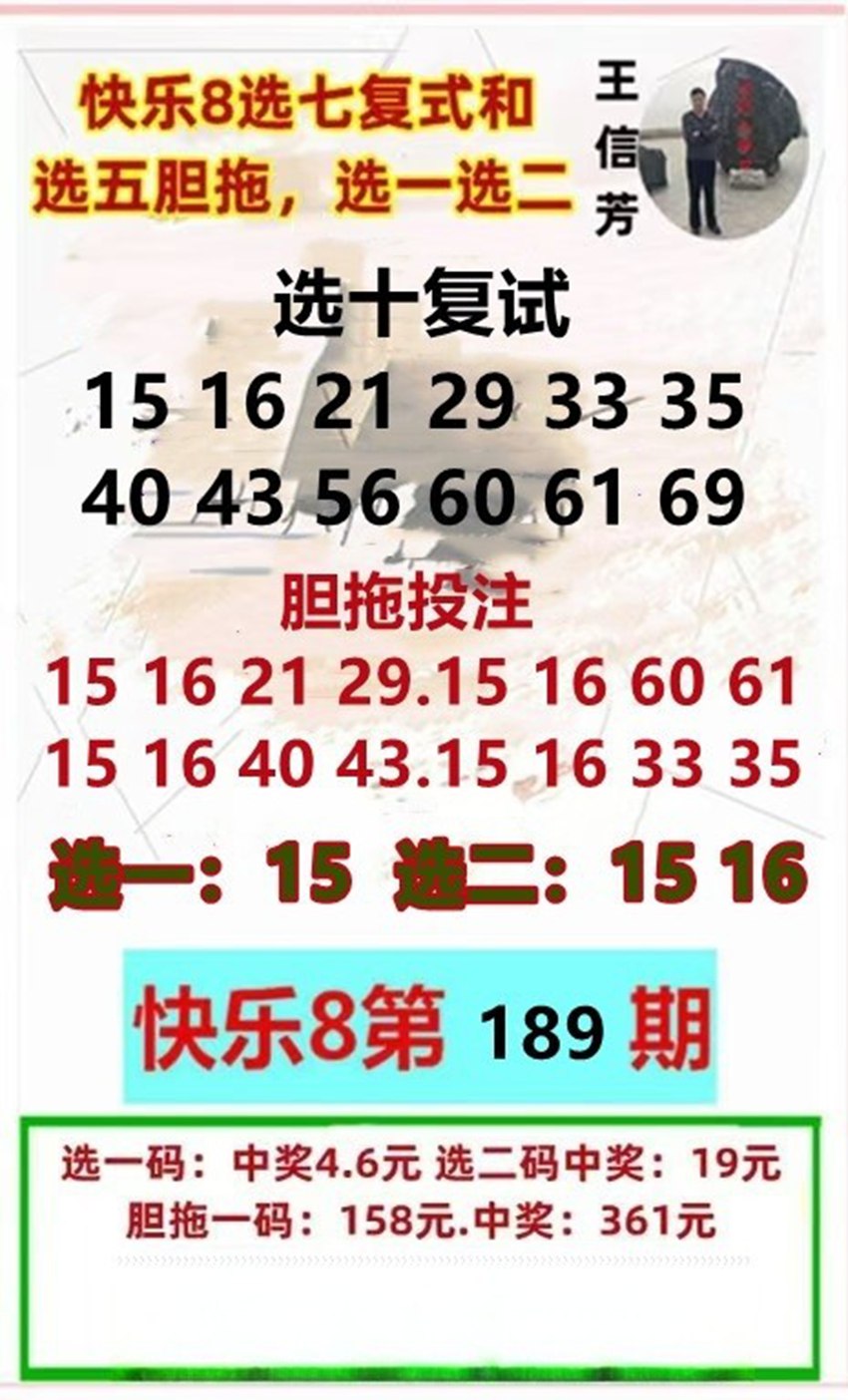 7.18快乐8名家分享