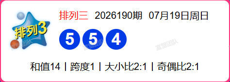 7.20排列三第2026191期分析推荐