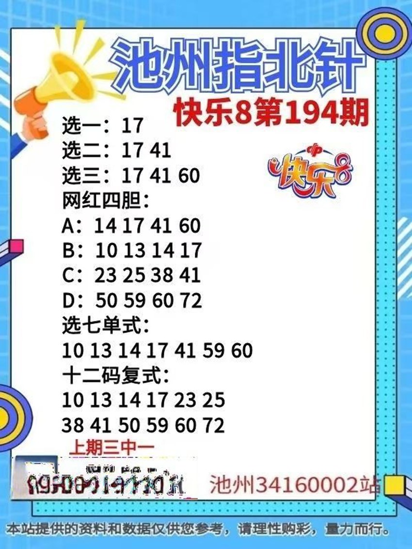 7.23快乐8名家分享