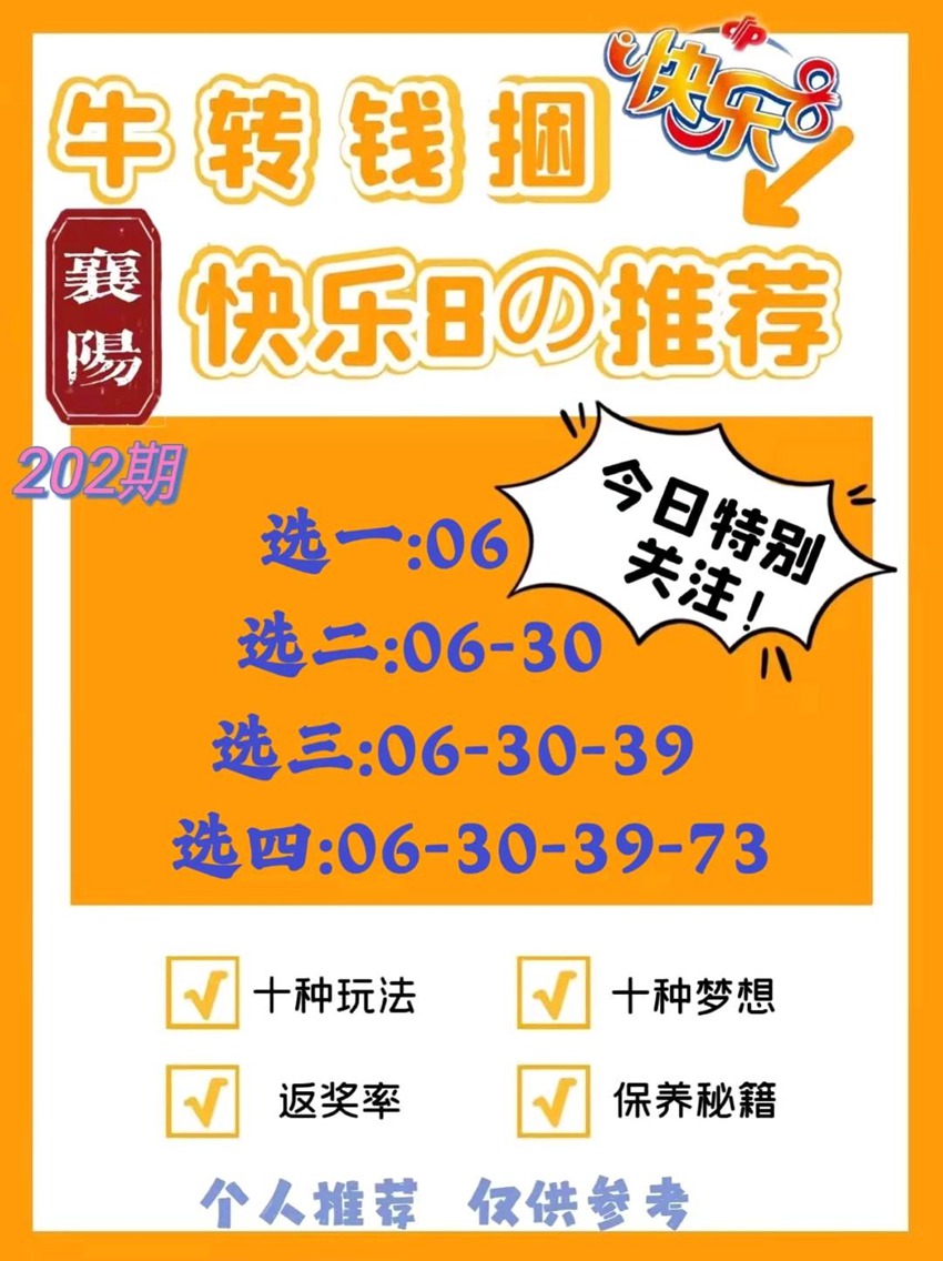 7.31快乐8名家分享