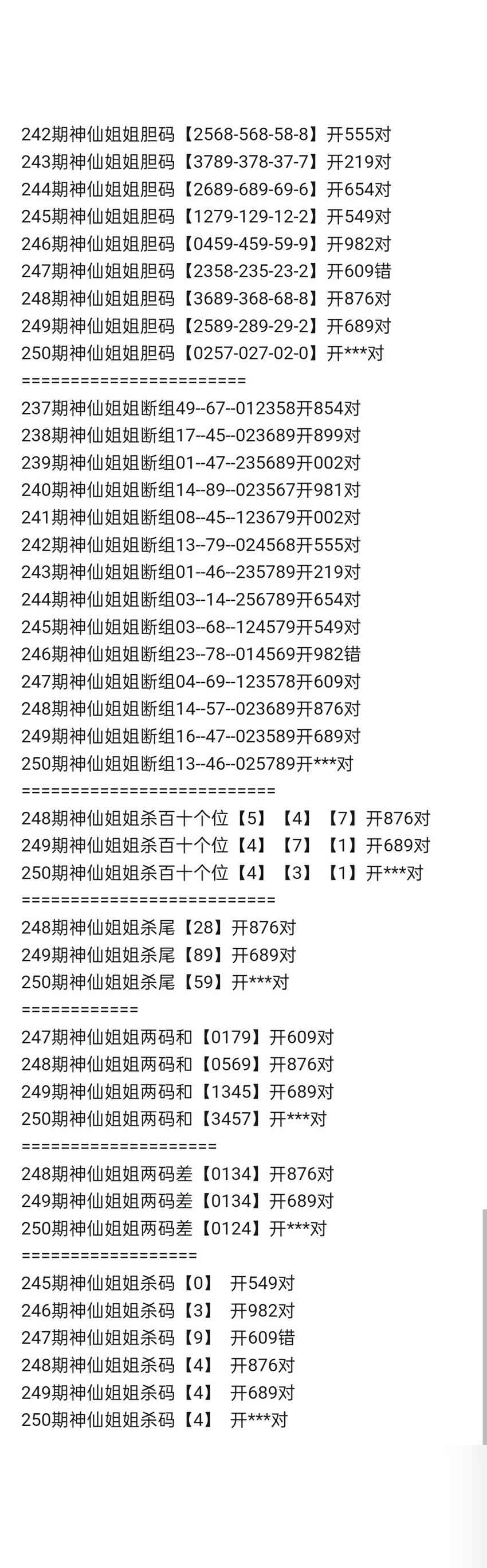 2026250期神仙姐姐福彩3D分析推荐